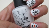 ‘Snowy’ Nail Art – 2/15 Christmas Edition