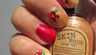 ‘Mistletoe’ Nail Art – 4/15 Christmas Edition